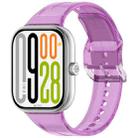 For Redmi Watch 5 / Xiaomi Smart Band 9 Pro Color Changing TPU Watch Band(Purple) - 1