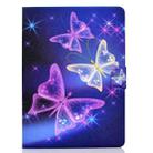For iPad Air 2022 / 2020 10.9 Electric Pressed Colored Drawing Horizontal Flip Leather Case with Holder & Card Slots & Sleep / Wake-up Function(Starry Sky Butterfly) - 2