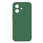 For iPhone 16 Imitation Liquid Silicone Phone Case(Dark Green) - 1