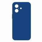 For iPhone 16 Imitation Liquid Silicone Phone Case(Blue) - 1
