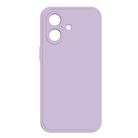 For iPhone 16 Imitation Liquid Silicone Phone Case(Purple) - 1