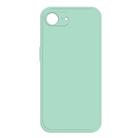 For iPhone 16e Imitation Liquid Silicone Phone Case(Light Cyan) - 1