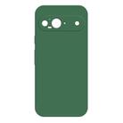 For Google Pixel 9 Imitation Liquid Silicone Phone Case(Dark Green) - 1