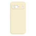 For Google Pixel 9 Imitation Liquid Silicone Phone Case(White) - 1