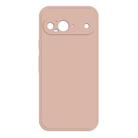 For Google Pixel 9 Imitation Liquid Silicone Phone Case(Pink) - 1
