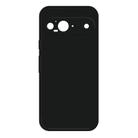 For Google Pixel 9 Imitation Liquid Silicone Phone Case(Black) - 1