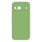 For Google Pixel 9 Imitation Liquid Silicone Phone Case(Matcha Green) - 1