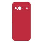 For Google Pixel 9 Imitation Liquid Silicone Phone Case(Red) - 1