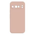 For Google Pixel 9 Pro Imitation Liquid Silicone Phone Case(Pink) - 1
