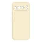 For Google Pixel 9 Pro XL Imitation Liquid Silicone Phone Case(White) - 1
