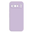 For Google Pixel 9 Pro XL Imitation Liquid Silicone Phone Case(Purple) - 1