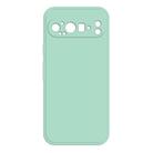 For Google Pixel 9 Pro XL Imitation Liquid Silicone Phone Case(Light Cyan) - 1