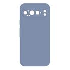 For Google Pixel 9 Pro XL Imitation Liquid Silicone Phone Case(Grey) - 1