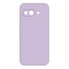 For Google Pixel 9a Imitation Liquid Silicone Phone Case(Purple) - 1