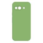 For Google Pixel 9a Imitation Liquid Silicone Phone Case(Matcha Green) - 1