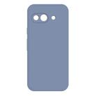 For Google Pixel 9a Imitation Liquid Silicone Phone Case(Grey) - 1