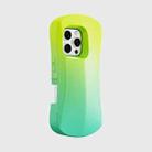 For iPhone 16 YOYOISLES Ocean Series EVA Curved Phone Case(Yellow Green) - 3