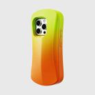For iPhone 16 YOYOISLES Ocean Series EVA Curved Phone Case(Orange Yellow) - 2