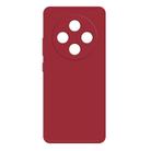 For Redmi 14C 5G Imitation Liquid Silicone Phone Case(Dark Red) - 1