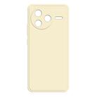 For Redmi K80 Imitation Liquid Silicone Phone Case(White) - 1