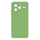 For Redmi K80 Imitation Liquid Silicone Phone Case(Matcha Green) - 1