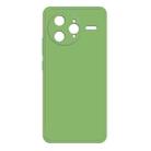 For Redmi K80 Pro Imitation Liquid Silicone Phone Case(Matcha Green) - 1