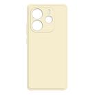 For Redmi Note 14 5G Imitation Liquid Silicone Phone Case(White) - 1