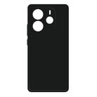 For Redmi Note 14 5G Imitation Liquid Silicone Phone Case(Black) - 1
