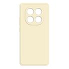For Redmi Note 14 Pro 4G Imitation Liquid Silicone Phone Case(White) - 1