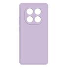 For Redmi Note 14 Pro 4G Imitation Liquid Silicone Phone Case(Purple) - 1