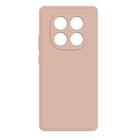 For Redmi Note 14 Pro 4G Imitation Liquid Silicone Phone Case(Pink) - 1