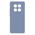 For Redmi Note 14 Pro 4G Imitation Liquid Silicone Phone Case(Grey) - 1