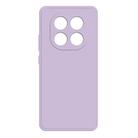For Redmi Note 14 Pro+ 5G Imitation Liquid Silicone Phone Case(Purple) - 1