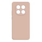 For Redmi Note 14 Pro+ 5G Imitation Liquid Silicone Phone Case(Pink) - 1