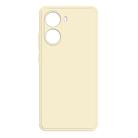 For Redmi Turbo 4 Imitation Liquid Silicone Phone Case(White) - 1