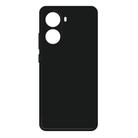 For Redmi Turbo 4 Imitation Liquid Silicone Phone Case(Black) - 1