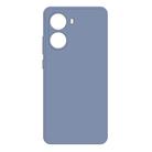 For Redmi Turbo 4 Imitation Liquid Silicone Phone Case(Grey) - 1