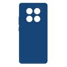 For Redmi Note 14 Pro 5G Imitation Liquid Silicone Phone Case(Blue) - 1