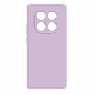 For Redmi Note 14 Pro 5G Imitation Liquid Silicone Phone Case(Purple) - 1