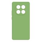 For Redmi Note 14 Pro 5G Imitation Liquid Silicone Phone Case(Matcha Green) - 1