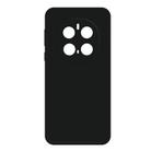 For Honor Magic7 Pro Imitation Liquid Silicone Phone Case(Black) - 1