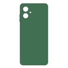 For Samsung Galaxy A06 4G / 5G Imitation Liquid Silicone Phone Case(Dark Green) - 1