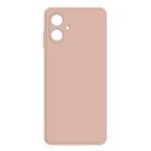 For Samsung Galaxy A06 4G / 5G Imitation Liquid Silicone Phone Case(Pink) - 1
