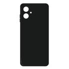 For Samsung Galaxy A06 4G / 5G Imitation Liquid Silicone Phone Case(Black) - 1