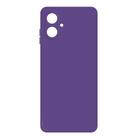 For Samsung Galaxy A06 4G / 5G Imitation Liquid Silicone Phone Case(Dark Purple) - 1