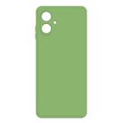For Samsung Galaxy A06 4G / 5G Imitation Liquid Silicone Phone Case(Matcha Green) - 1