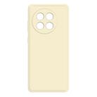 For OnePlus 13R Imitation Liquid Silicone Phone Case(White) - 1