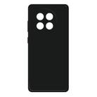 For OnePlus 13R Imitation Liquid Silicone Phone Case(Black) - 1