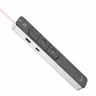 hoco GM202 Wireless Smart PPT Page Turning Pen Clicker(Silver) - 1