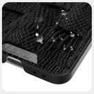 For Samsung Galaxy Z Flip6 5G ABEEL Beast Pattern 6D Micro-Embossed MagSafe Genuine Leather Phone Case(Black) - 3